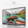 Best picture quality smart touch bathroom TV with a speaker bar.
